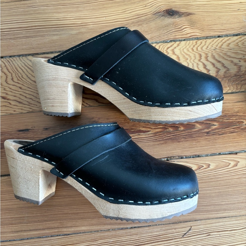 Lotta from Stockholm Classic High Heal clog Size 37